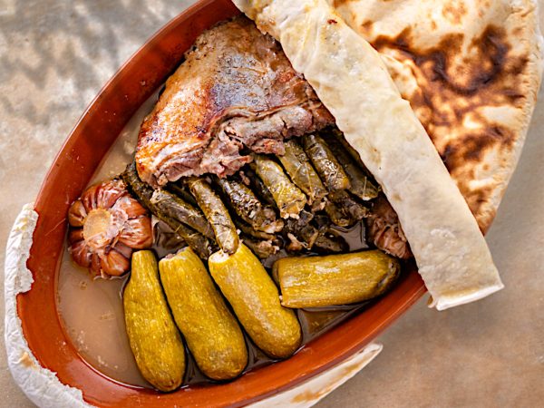 Yabrak in Lamb Ribs