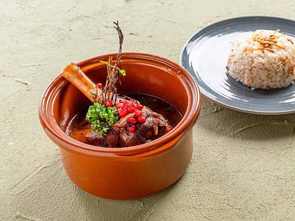 Pomegranate Lamb Shank